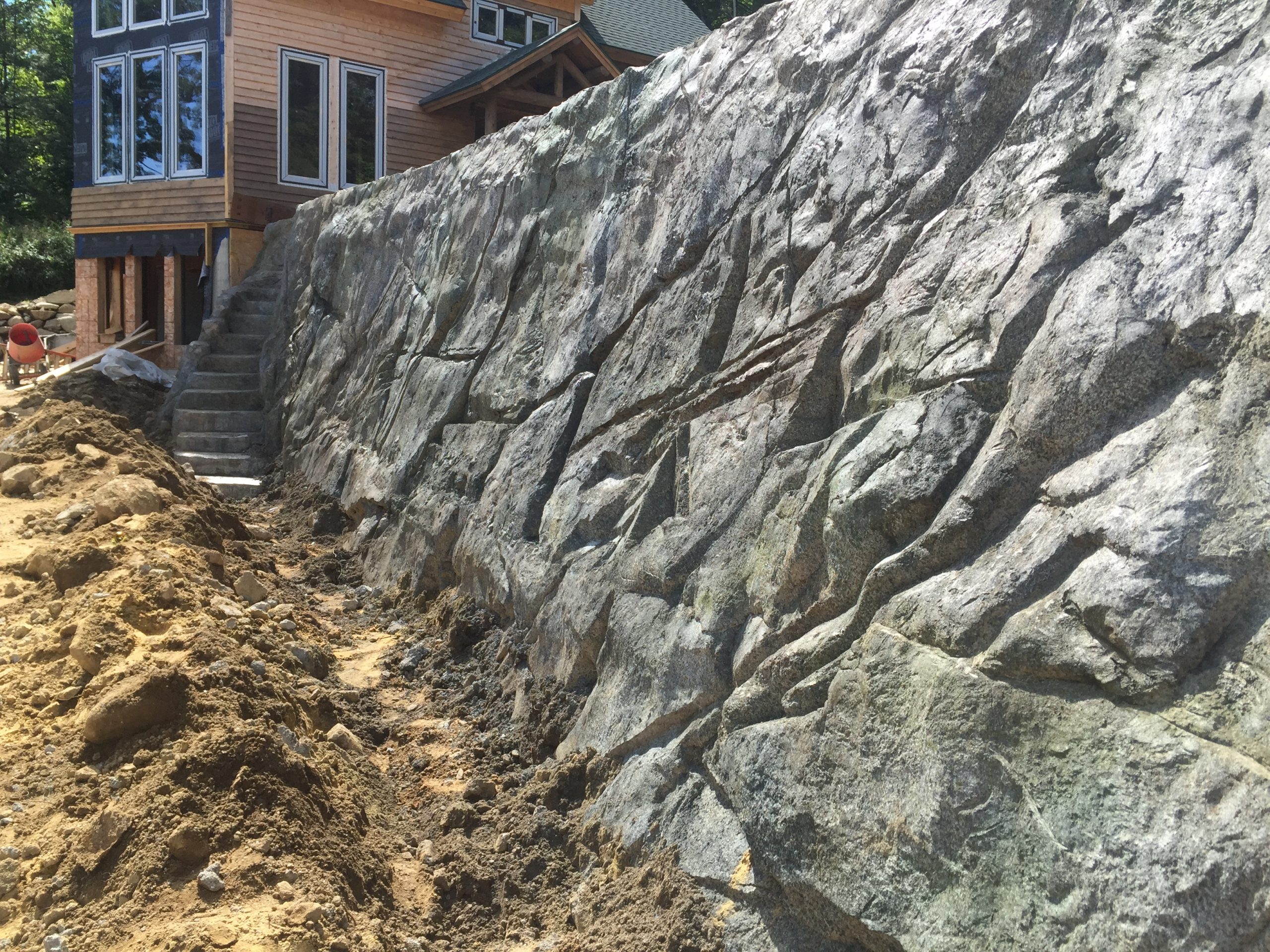 Retaining wall project
