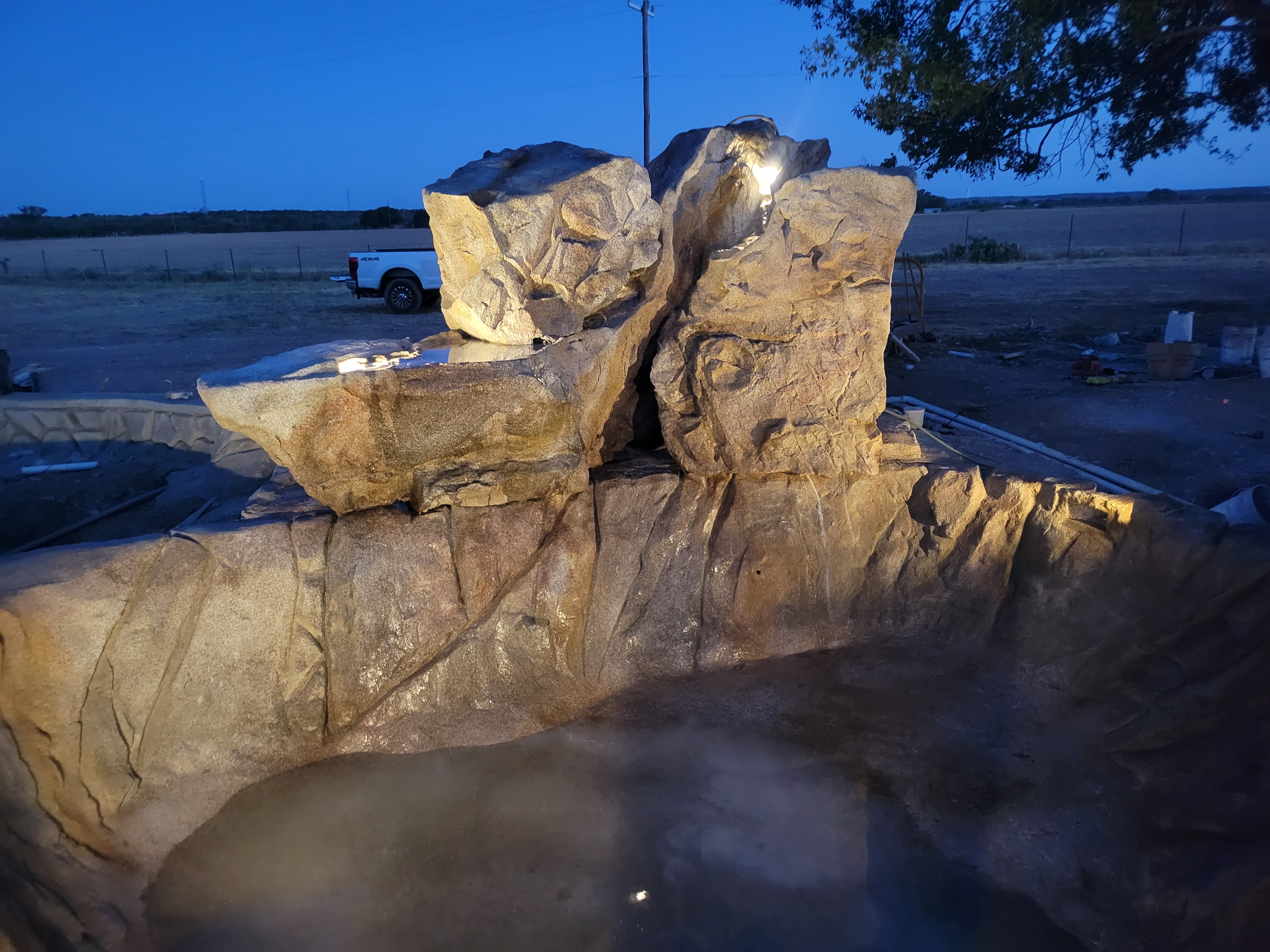 Custom water feature design