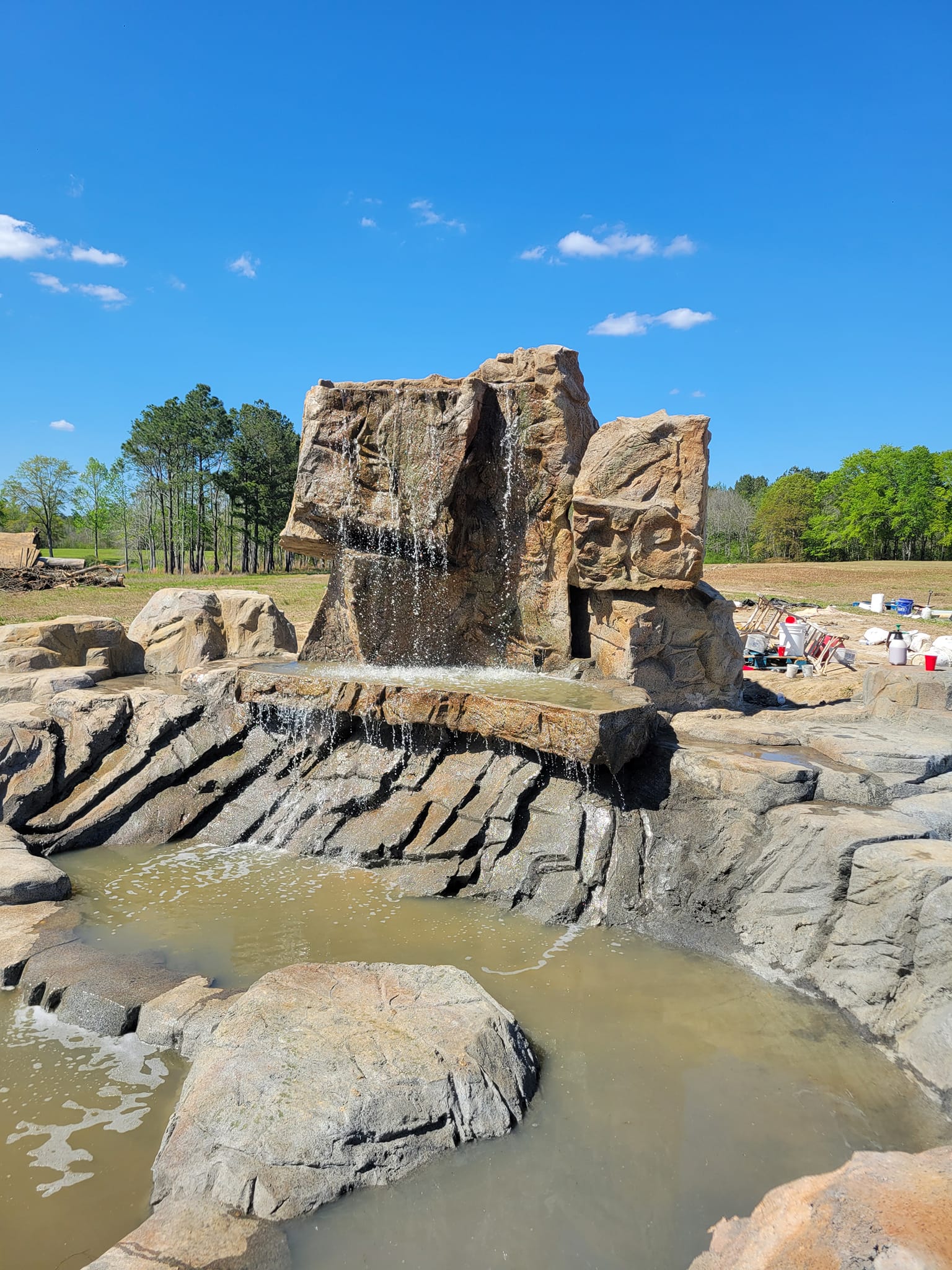 Custom water feature